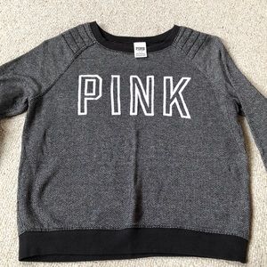 Gray Pink-Victoria’s Secret crewneck/sweater